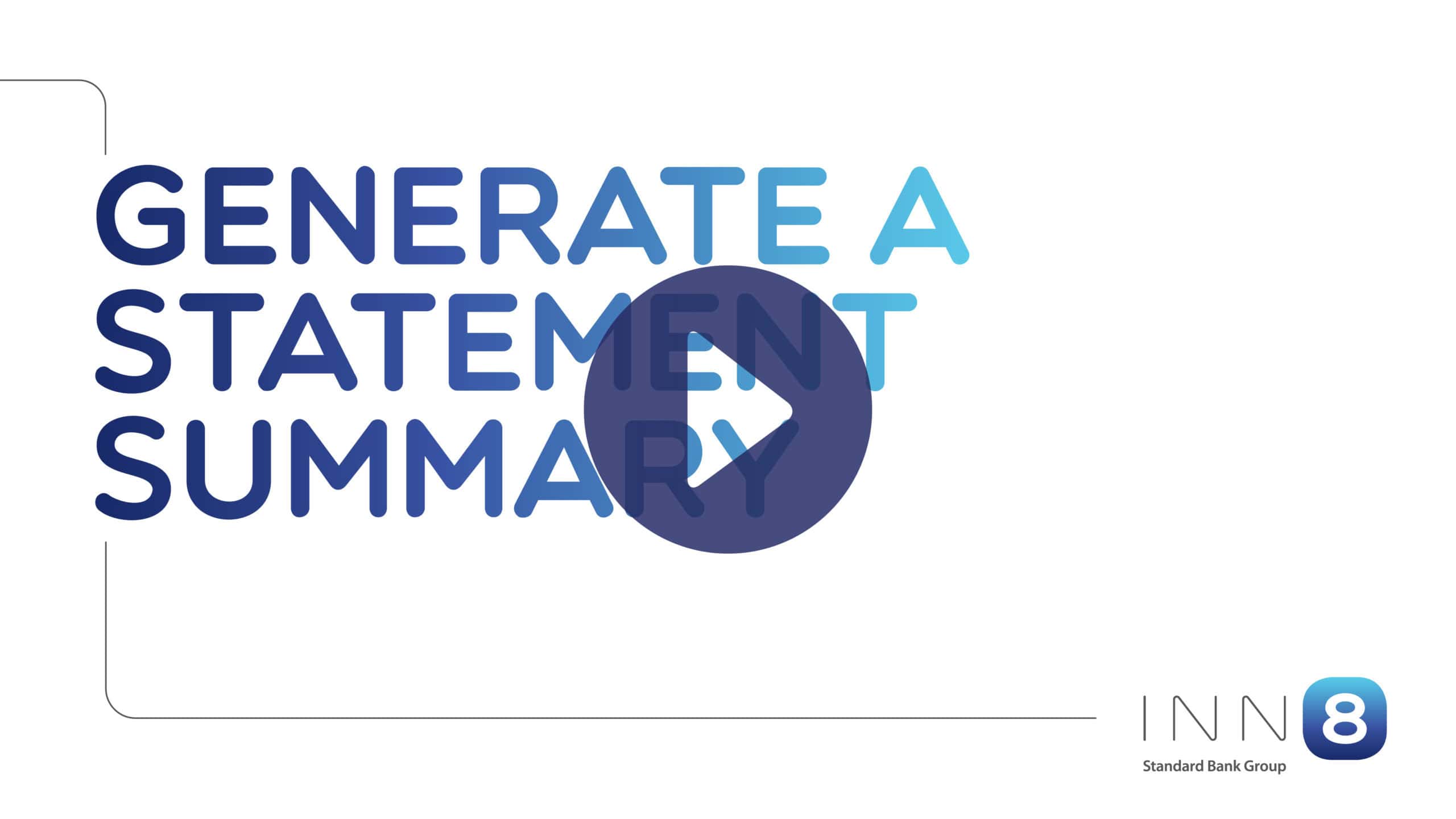 Generating-A-Statement-Summary
